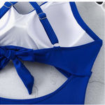 Boutique NWT 🌴EoMENIE Cutout Slimming One Piece Sz L Photo 6