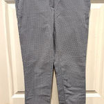 Mercer & Madison Blue and White Pattern Dress Pants‎ Slacks size 6 Photo 0