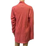Rachel Zoe Linen Coral Open Front Knit Long Sleeve Cardigan Sweater Womens M Photo 2