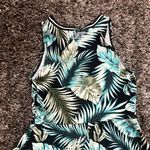 PINK - Victoria's Secret PINK Palm Leaves Tropical Skater Dress, Size S​​​​​​​​​ Photo 3