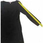 Victoria's Secret  Black Knit Dress Long Sleeve Scoop Neck Medium‎ M Photo 4