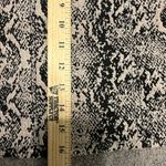 Free People  Mini Snakeskin
Print Short Zip Up skirt size 12 Photo 4