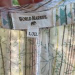 World Market Women's Kimono Style Boho Printed Midi Dress Style L/XL Size undefined Photo 7