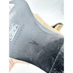 All Saints Lior Suede Leather Zip Western Block Heel Ankle Booties Desert Tan 36 Size 6 Photo 6