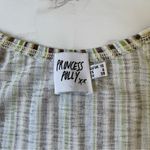 Princess Polly Square Neck Striped Stretch Crop Top Short Sleeve Size 6 Photo 2