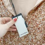 Retrofête NWT Retrofete Nikki Dress Bronze Sequin Photo 6