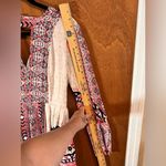 Free People  Urban Outfitters Boho Teagan Border Print dress size 12 Photo 2