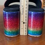 Shane Justin Rainbow Glitter Platform Sandals Shoes Euro Size 35 / US Size 5 Photo 11