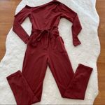 NWT little mistress rust jumpsuit 2 Red Photo 0