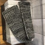 Rebecca Minkoff  Black and White Fingerless Knit gloves Photo 0