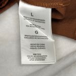 French Connection Maxi Skirt Copper Brown Skirt Work Dressy Stretch Waist Large Photo 6