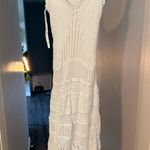 Abercrombie & Fitch White Crochet Dress Photo 1