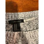 Forever 21 Women’s‎ Sweater Medium Crop Gray  Knit Long Sleeve Top Winter Photo 3