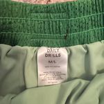Daily Drills NWT Green Mesh Super Short M/L Photo 3