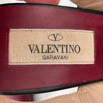 Valentino Garavani Valentino Lacquered Rockstud colorblock leather T-strap pumps IT 37.5 US 7.5 Photo 7