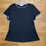 Doe & Rae  contrast stitch knit top. Size Large Photo 3
