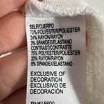 Democracy Womens Sweatshirt Cream Stitch Detail Pullover Top Size S NWT Soft Photo 5