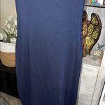 Old Navy  Blue Sheath Maxi Dress Square Neck size M Photo 3