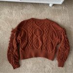 Line and Dot  Jasper Fringe Sweater Photo 6