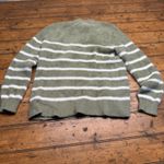 Bailey 44‎ Sweater Sz Medium Mock Neck Soft Pullover Stripped Fuzzy Knit Photo 3