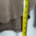 Free People  Free Spirit Henley Top Embroidered Button Oversized Tunic oversized Photo 6