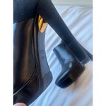 Gucci Black Leather Ankle Booties with Gold Horsebit – Made in Italy (Size 38) Photo 3