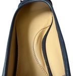 Talbots  blair ballet flats indigo blue multi plaid women's size 6M leather sole Photo 7