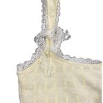 Edikted Corset Top Women’s Size S Ivory Lace Bustier Camisole Tank Blouse NWT Photo 2