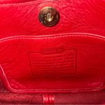 Coach  1998 Ergo Vintage Zipper Small Hobo One Shoulder Purse Bag Red Leather EUC Photo 1