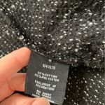 BNCI by Blanc Noir  Women's Textured Tweed Drape Jacket Black M Photo 3