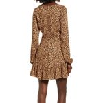 Love, Fire  Leopard Print Long Sleeve Minidress Photo 1