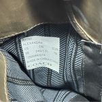 Coach  Alexandra Fatigue Green Suede Midcalf Buckle Heel Bootie Boots Size 8 Photo 13