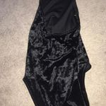 Velvet Bodysuit Black Size XS Photo 0