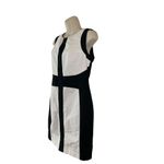 Willi Smith  Black/White Color Blocked Sleeveless Shift Dress Size 8 Photo 1