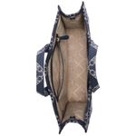 Michael Kors Gigi Large Grab Monogram Denim Tote Bag, Navy, New w/Tag (SOLD OUT) Photo 6