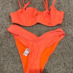 Aerie Orange  bikini set Photo 0