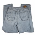 American Eagle Jeans Women's Size 6 Short Curvy Super High Rise Baggy Straight Photo 2