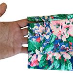 ZARA  Multicolor Floral Pixie Cut Pants with Bold Colors and Elastic Waist Photo 5