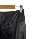 Lysse Womens Size Medium Jones Embossed Texture Faux Leather Leggings Black Photo 7