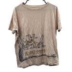 Uniqlo x Disney Cream Winnie-the-Pooh & Tigger Graphic Short Sleeve Top Sz M Photo 0