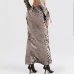 House Of CB  'Clara' Pewter Biased Cut‎ Midi Skirt NWOT size XS Photo 10