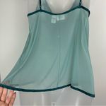 Frederick's of Hollywood Frederick’s of Hollywood Sheer Mesh Flyaway Split Front Tie Top Sz Medium Photo 10