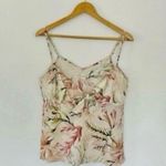 The Lazy Poet Seaweed Loungewear Tie Top Pink Cotton Blush Keyhole Spaghetti Strap Photo 8