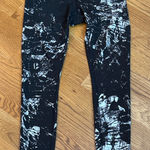 Alo Yoga  High-Waist Leggings Black White Marble Print Size M Photo 0