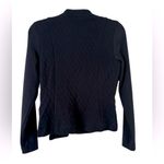 Banana Republic  Blue Asymmetrical Quilted Moto Jacket Photo 3