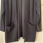 Soma  BLAZER SIZE M BNWOT color black length 31” bust 38” so soft front pockets Photo 3