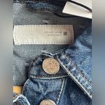 ZARA NWT  Limited Edition & Rare TRF Cropped Denim Jacket Women’s Size Large Photo 10