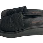 True Religion  Black Jann Slip-On Platform Sandals Size 10 Photo 0