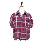 Gimmicks by BKE Womens  Buckle Sequin Embellished Split Back Short Sleeve Top - L Photo 3