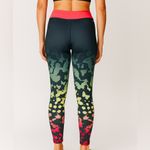 Adidas Climalite Ombre Butterfly Print Leggings (1041) Photo 2